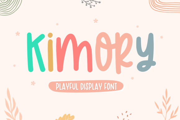 Kimory Font Poster 1