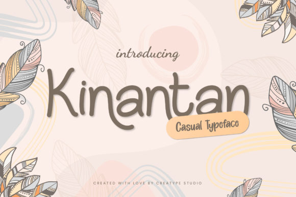 Kinantan Font Poster 1