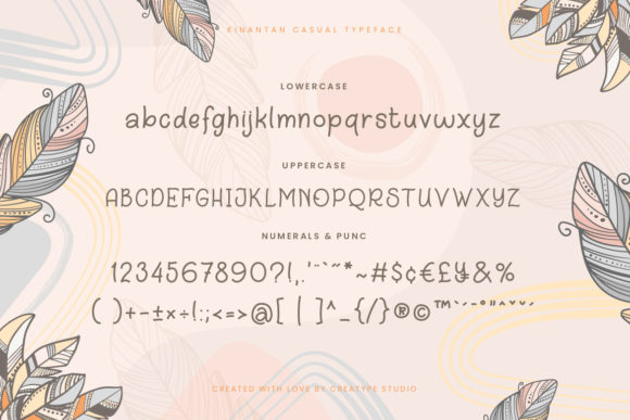 Kinantan Font Poster 8