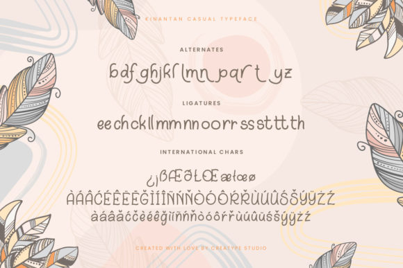 Kinantan Font Poster 9