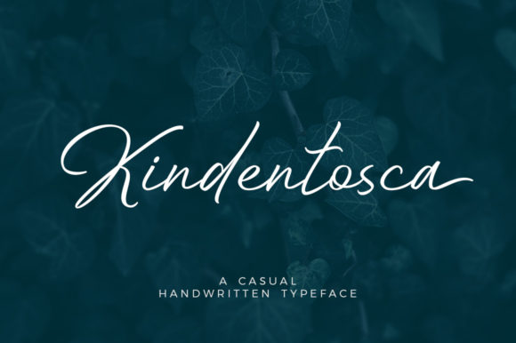 Kindentosca Font Poster 1