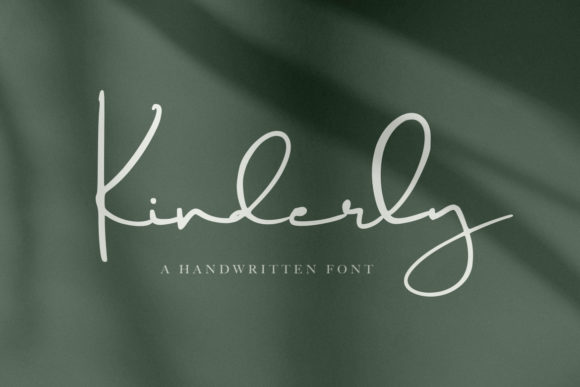 Kinderly Font Poster 1