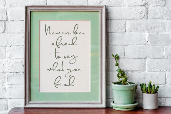Kinderly Font Poster 8