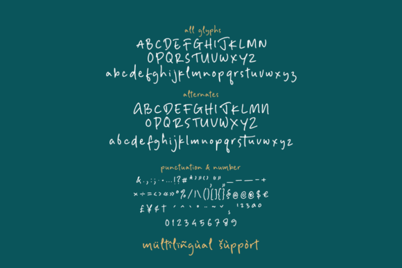 Kindness Things Font Poster 10