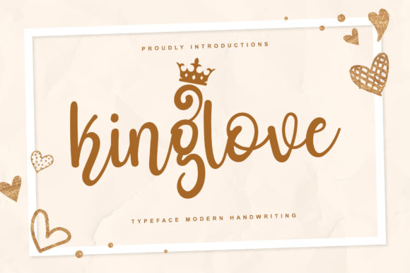 Kinglove Font Poster 1