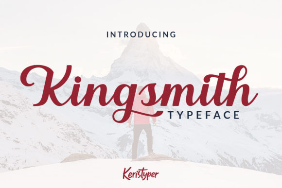 Kingsmith Font Poster 1