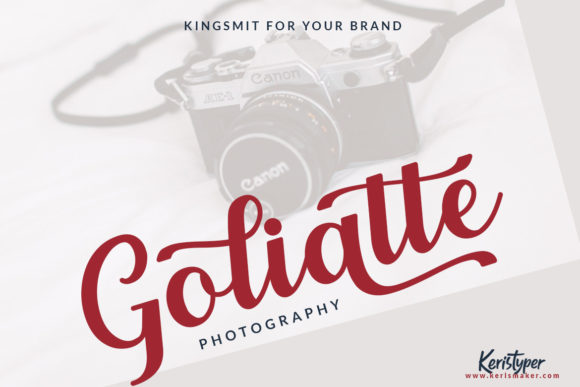 Kingsmith Font Poster 5