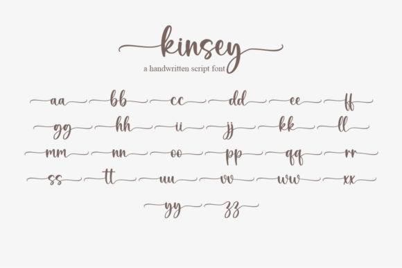 Kinsey Font Poster 6