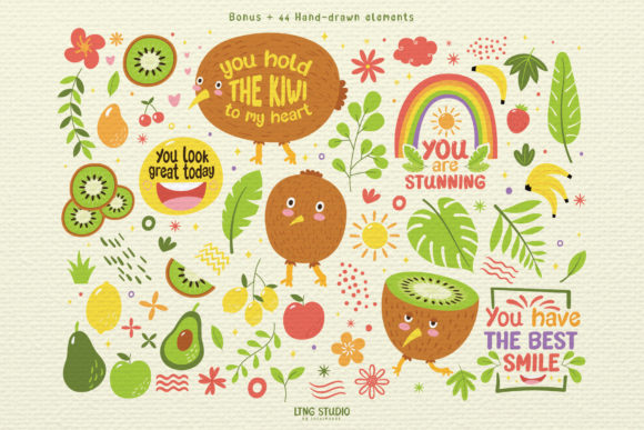 Kiwi Gooseberry Font Poster 6