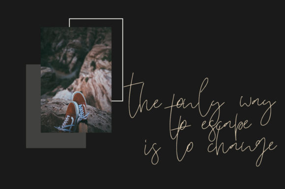 Koraline Font Poster 8