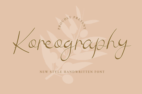 Koreography Font