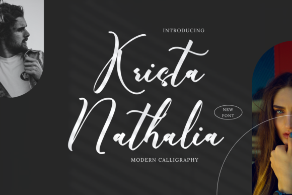 Krista Nathalia Font Poster 1