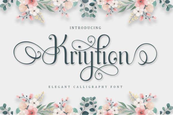 Kriytion Font Poster 1