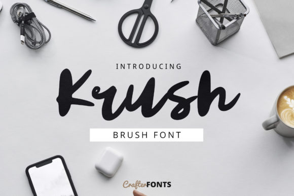 Krush Font Poster 1