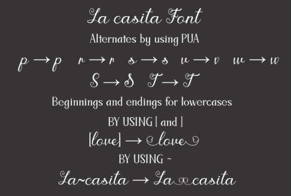 La Casita Font Poster 7