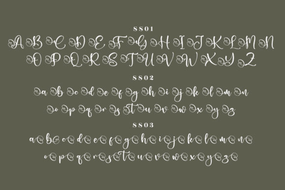 Ladytop Font Poster 15