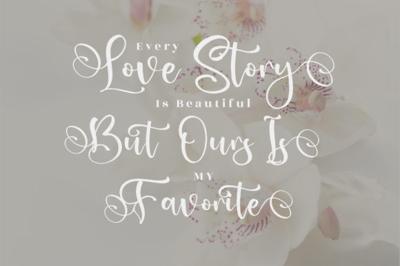 Ladytop Font Poster 3