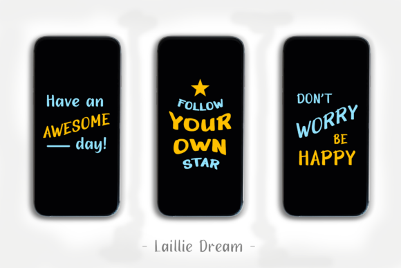 Laillie Dream Font Poster 2