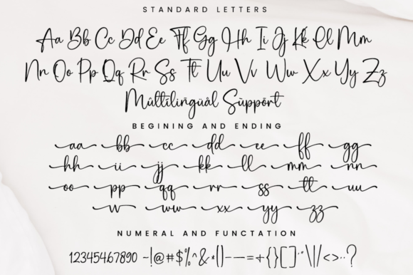 Lalisa Font Poster 9