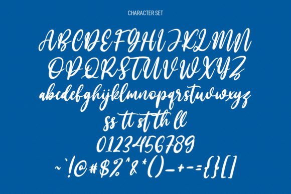 Lanchoster Font Poster 8