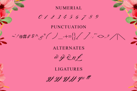Lanita Font Poster 7