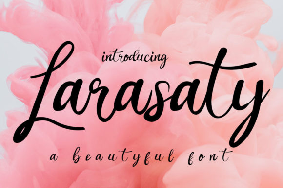 Larasaty Font Poster 1