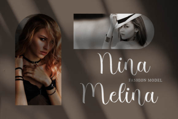 Larissa Meredith Font Poster 2