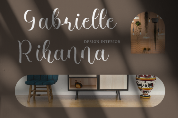 Larissa Meredith Font Poster 3