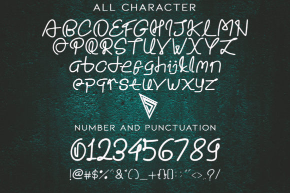 Late Night Font Poster 3