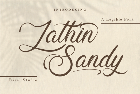 Lathin Sandy Font