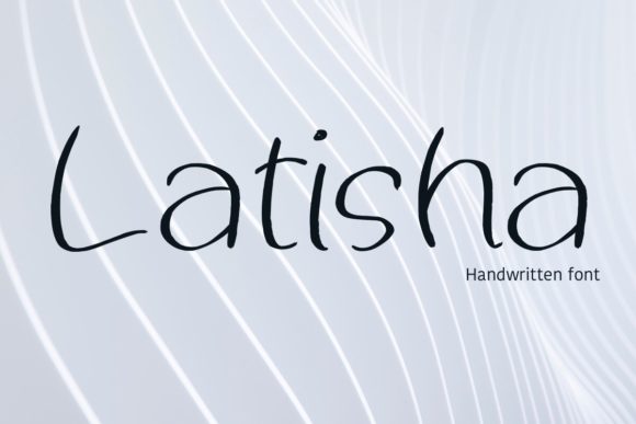 Latisha Font Poster 1