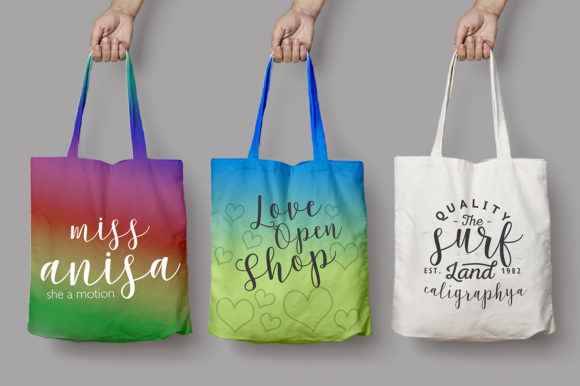 Latosha Script Font Poster 6