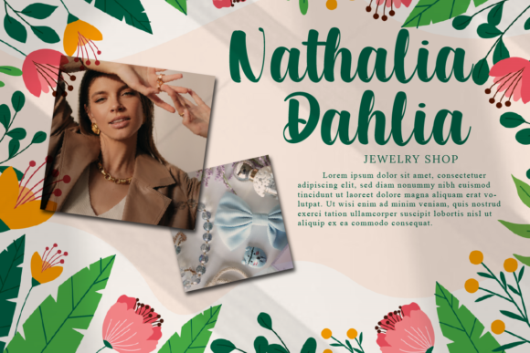 Lauren Madelyn Font Poster 5
