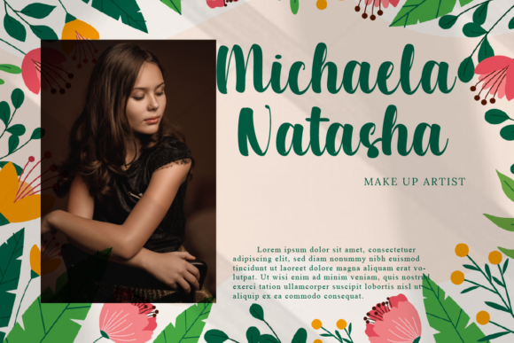 Lauren Madelyn Font Poster 6