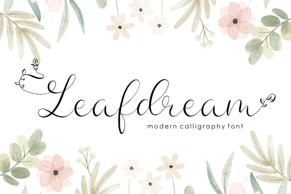 Leafdream Font Poster 1