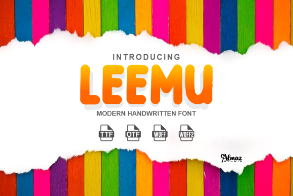 Leemu Font Poster 1