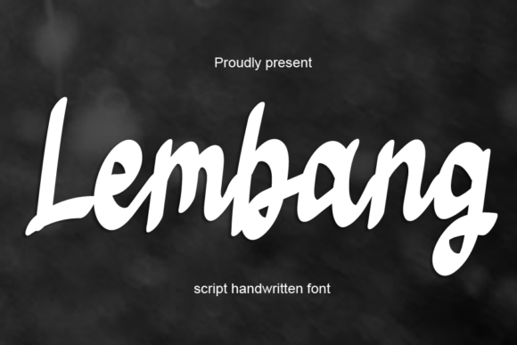 Lembang Font Poster 1