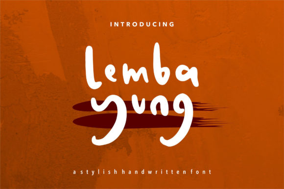 Lembayung Font Poster 1