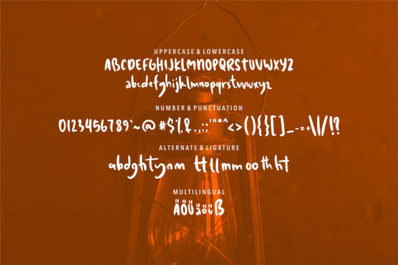 Lembayung Font Poster 6