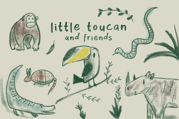 Lemon Green Tea Font Poster 10