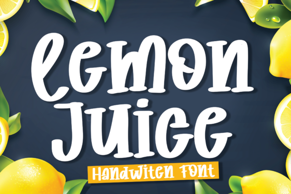 Lemon Juice Font