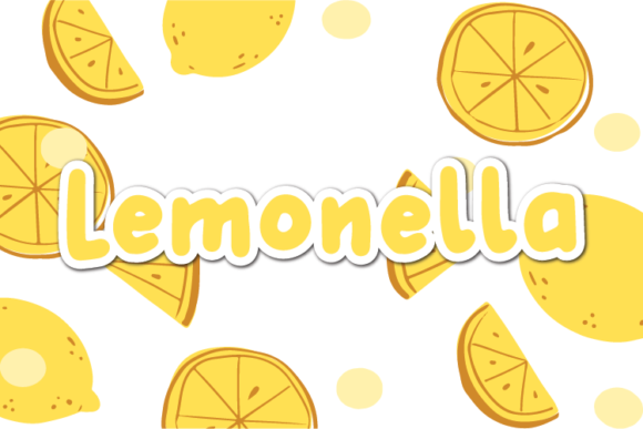Lemonella Font Poster 1