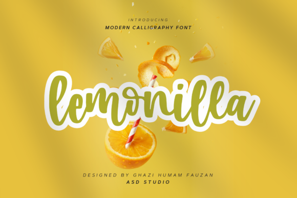 Lemonilla Font Poster 1