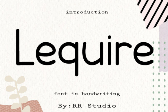 Lequire Font