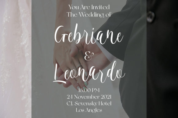 Leticia Font Poster 2