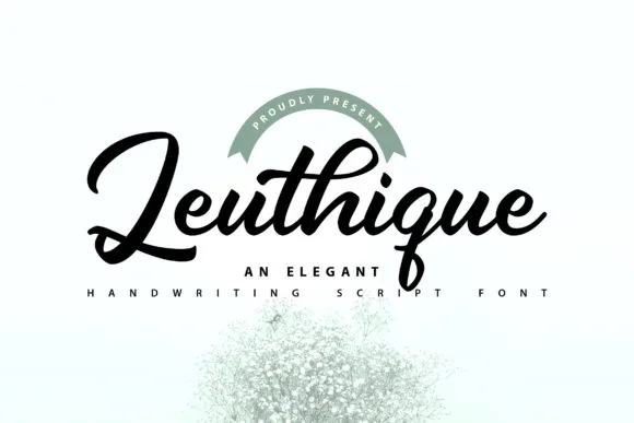 Leuthique Font Leuthique Font Poster 1