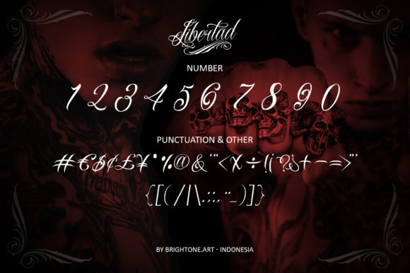 Libertad Font Poster 3