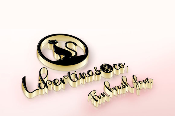 Libertinas Co Font Poster 7