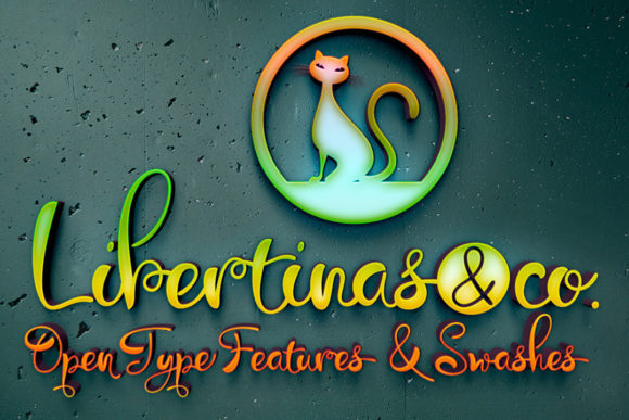 Libertinas Co Font Poster 9