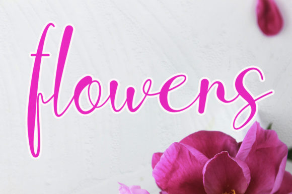 Lifestyle Font Poster 2